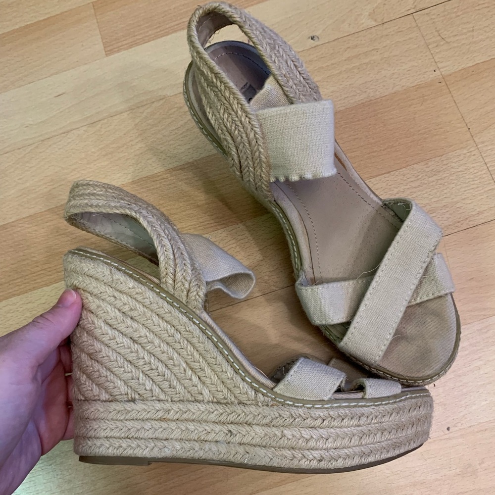 Steve Madden platform wedge sandals